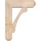 Ekena Millwork Legacy Craftsman Smooth Bracket w/ Offset Brace, Douglas Fir, 7 1/2"W x 24"D x 32"H BKT0806X24X32LEC04SDF - alternate 4